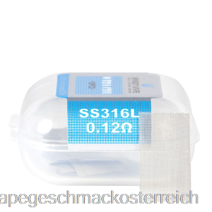 Vandy Vape M Mesh Sheet Coils (10 Blatt) M V2 RDA Coil – 0,12 Ohm SS316L (10 Stück) Vape-Geschmack